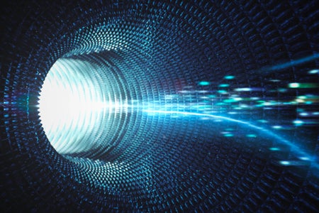 Quantum Tunneling illustration